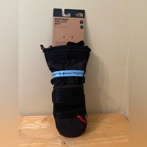 The North Face Montana Pro GTX Mitt US S Black Gore-Tex Ski Snowboard